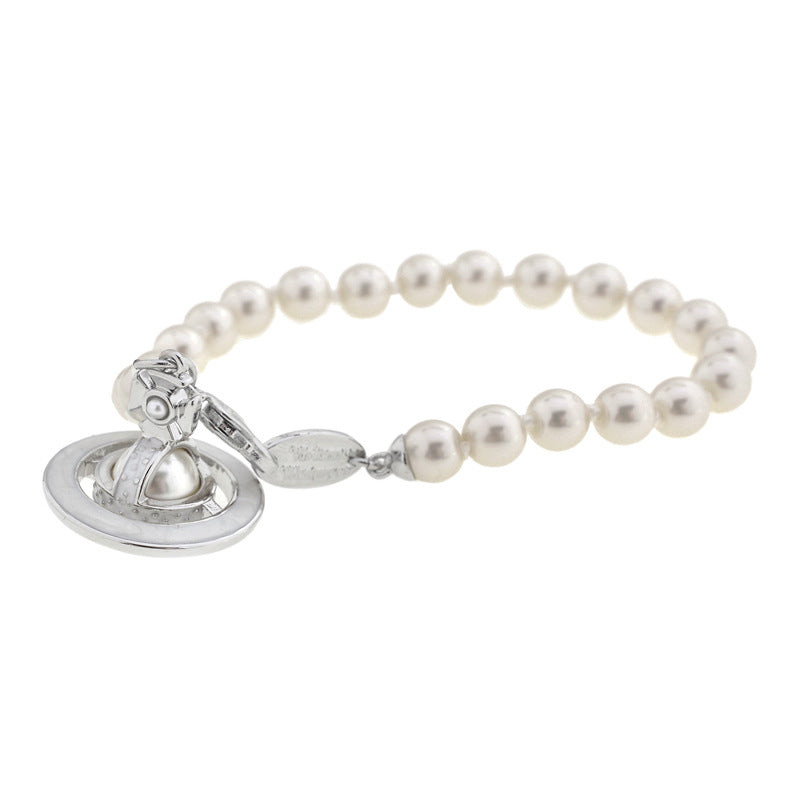 Vivienne Westwood necklace pearl set multicolor bracelet