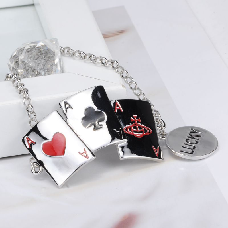 Vivienne Westwood playing card bracelet