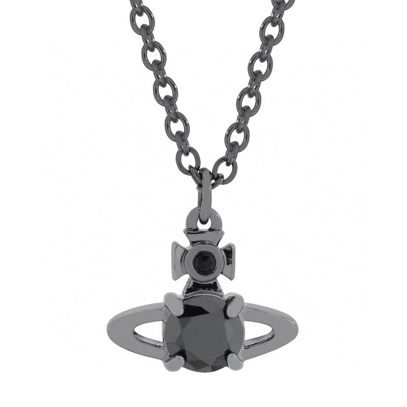 Vivienne Westwood four-claw zircon pendant necklace
