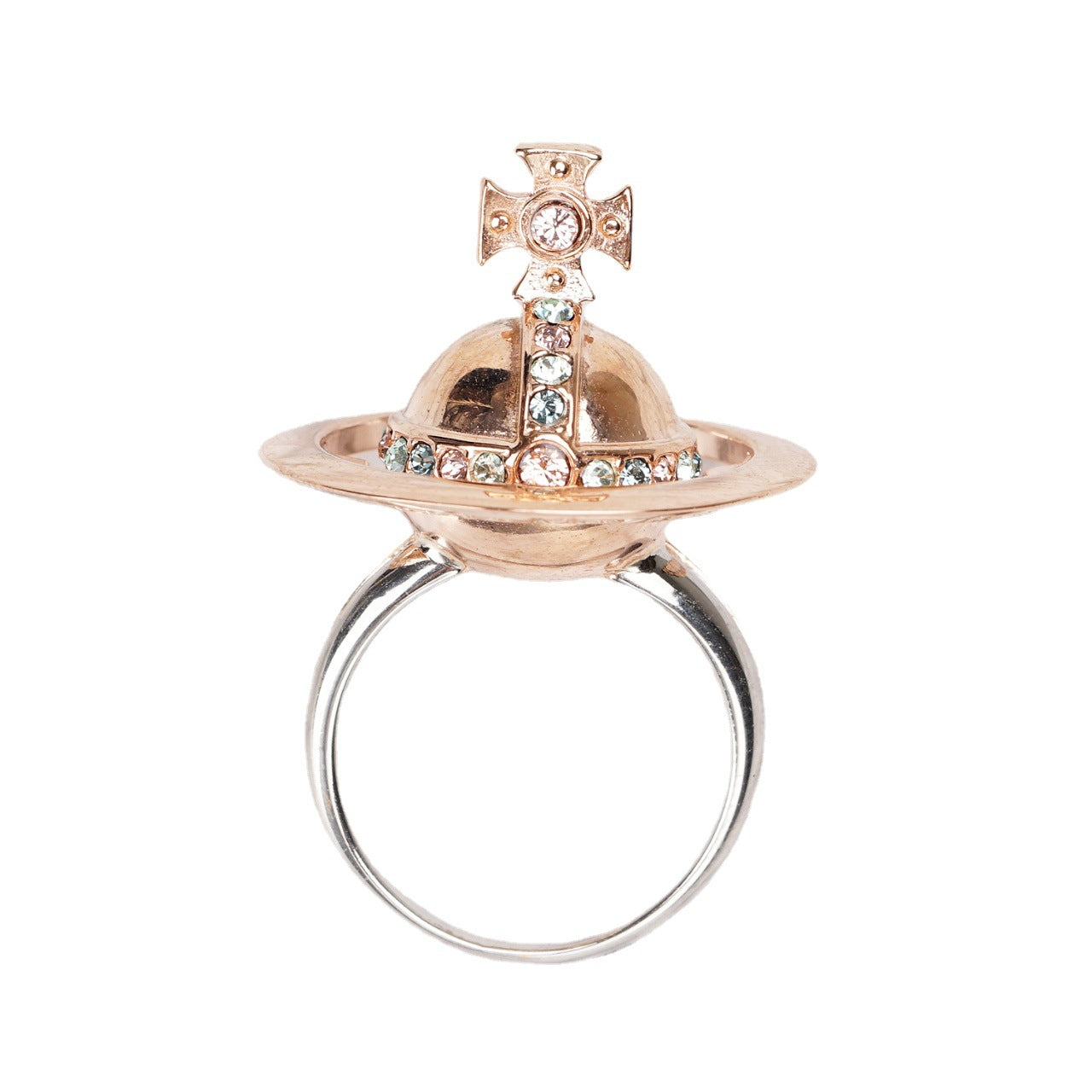 Vivienne Westwood ORB three-dimensional open ring unique punk style