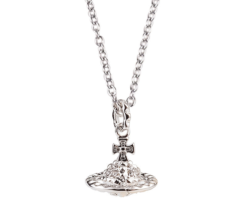 Vivienne Westwood rivet series necklace punk exquisite luxury pendant