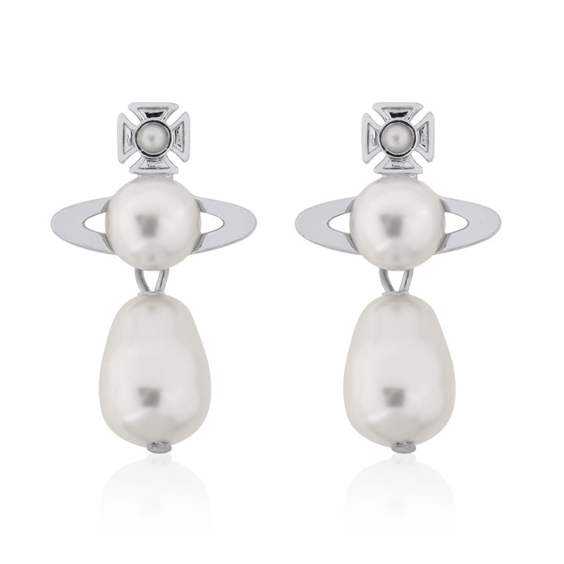 Vivienne Westwood detachable pearl earrings multi-wear earrings