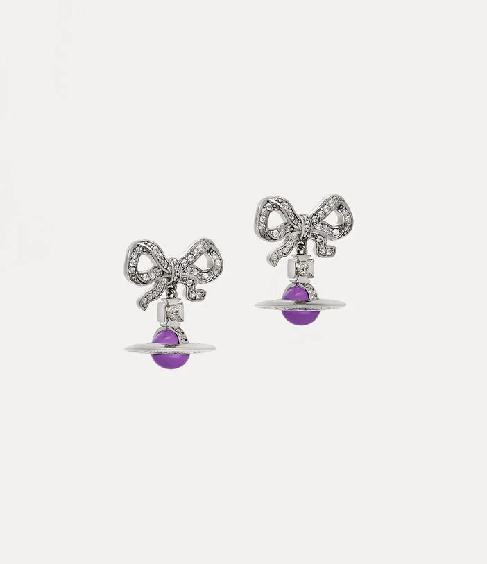 Vivienne Westwood OCTAVIE bow earrings