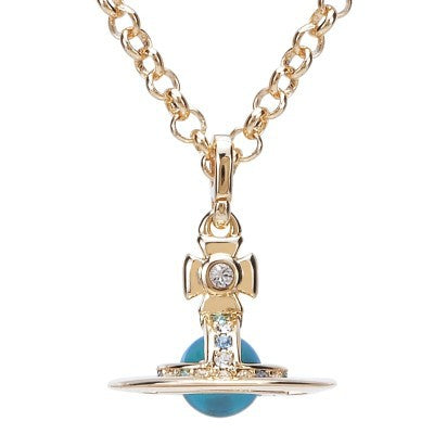 Vivienne Westwood 6mm mini three-dimensional necklace punk accessories