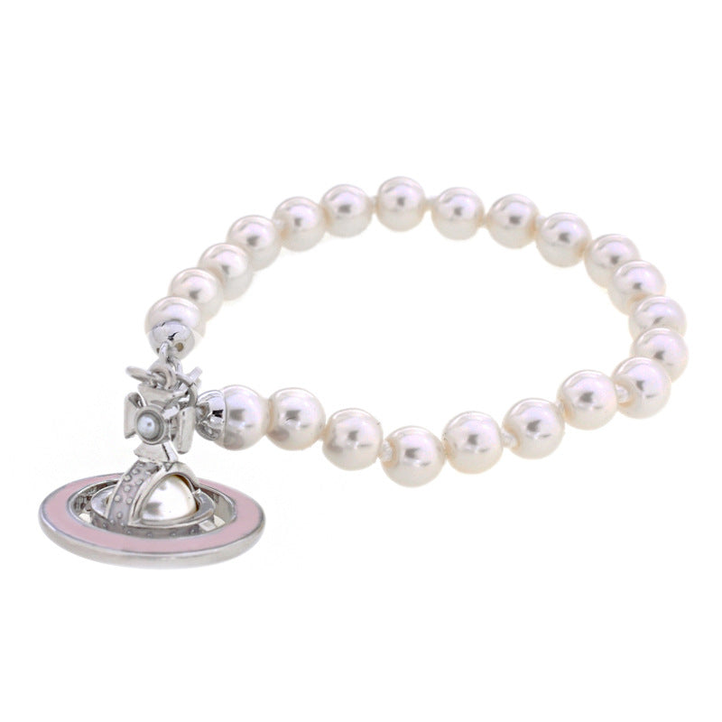 Vivienne Westwood necklace pearl set multicolor bracelet