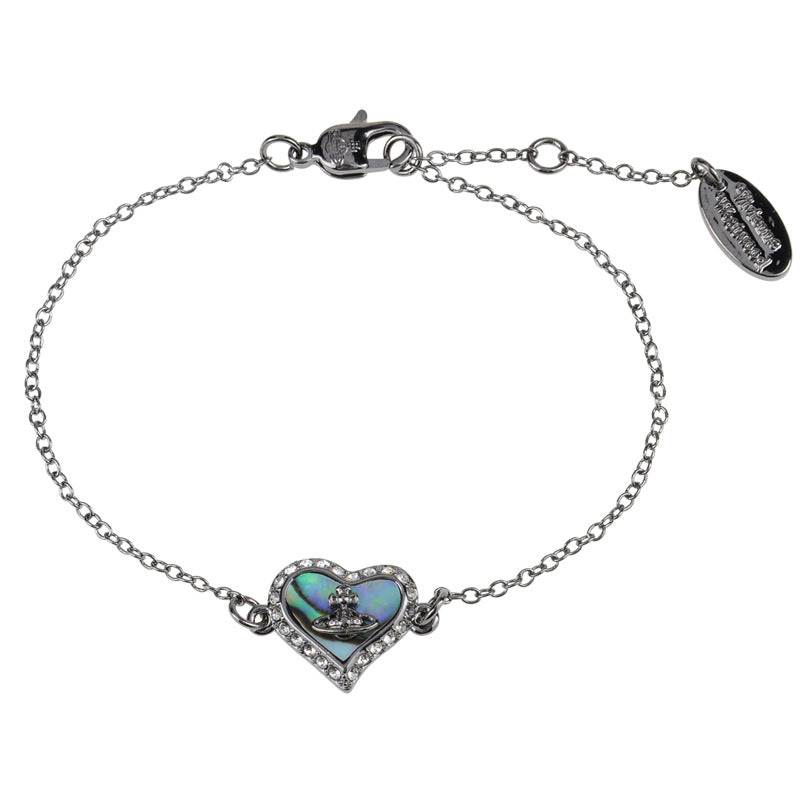 Vivienne Westwood heart shell series bracelet women's exquisite high sense