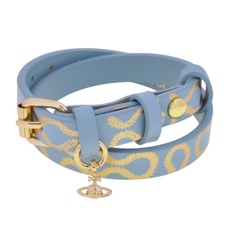 Vivienne Westwood Squiggle pirate pattern leather rope