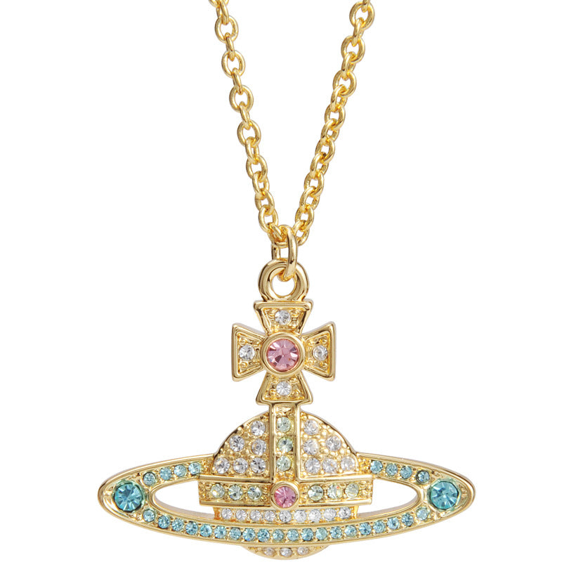 Vivienne Westwood KIKA pendant European and American punk necklace