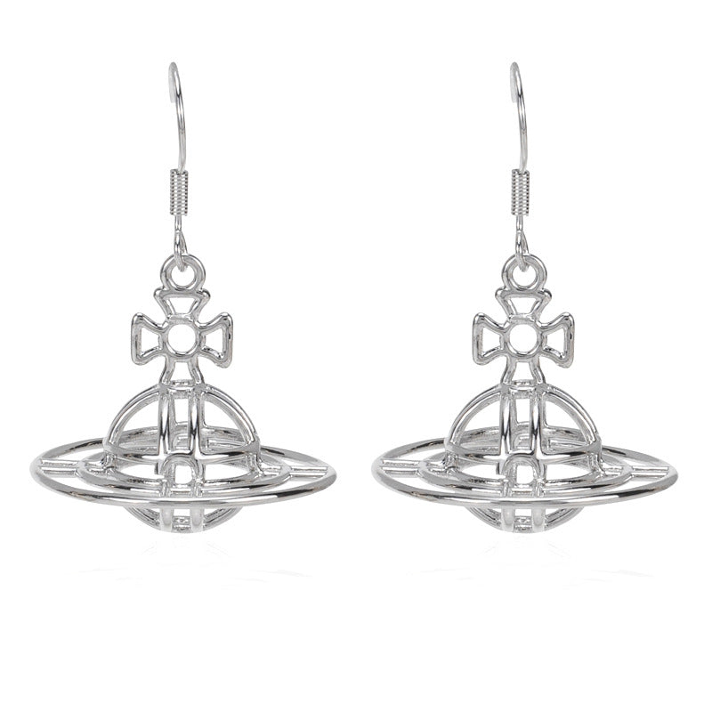 Vivienne Westwood women's fashion Japanese and Korean earrings