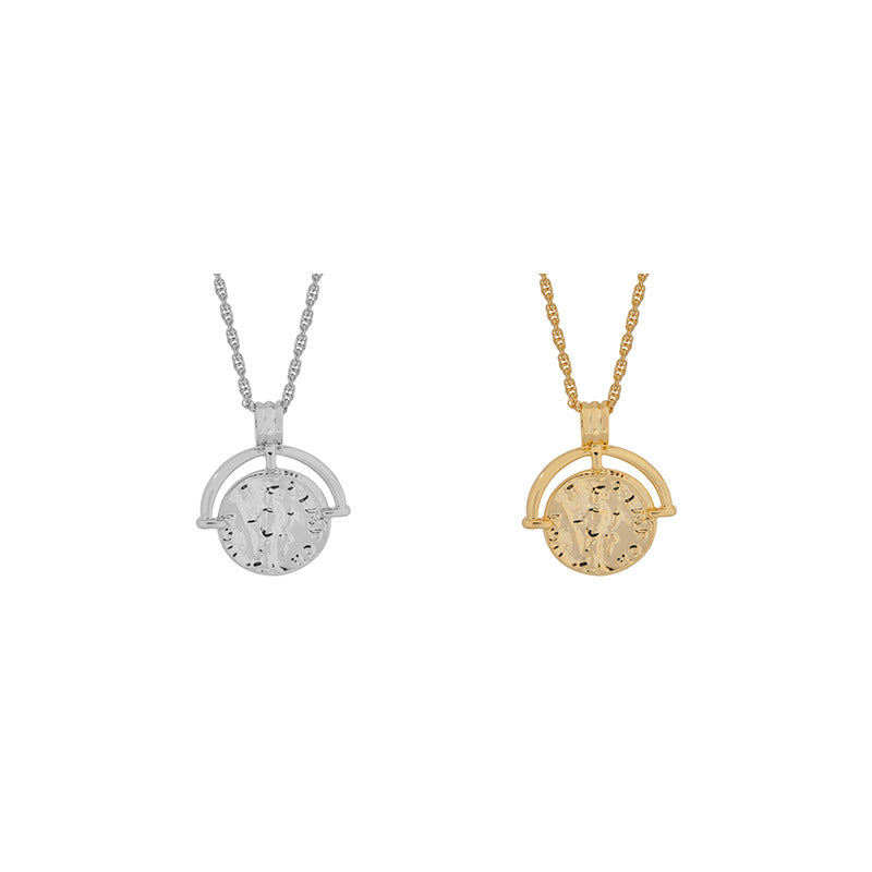 Vivienne Westwood vintage coin pendant necklace personality all-match punk