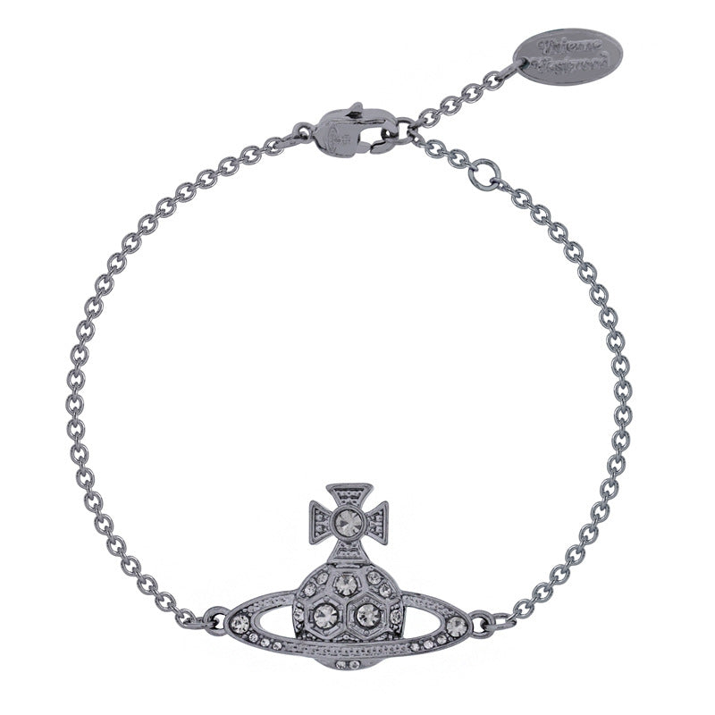 Vivienne Westwood honeycomb bracelet ins niche personality high-grade bracelet