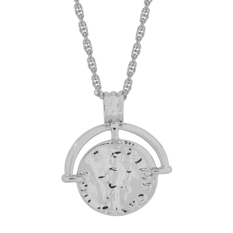Vivienne Westwood vintage coin pendant necklace personality all-match punk