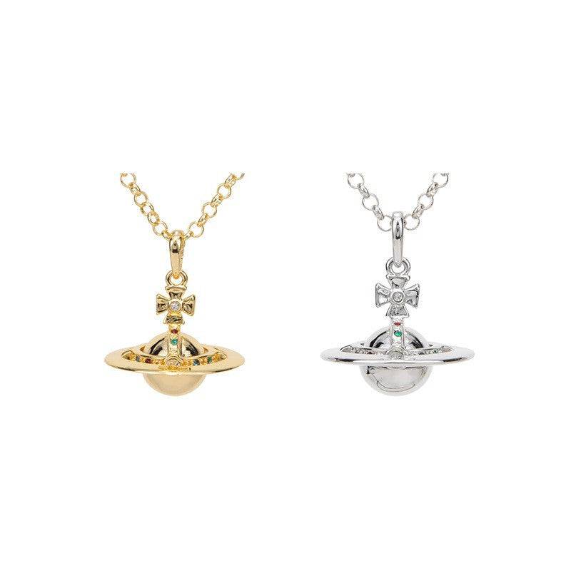 Vivienne Westwood can open necklace pendant personality High sense