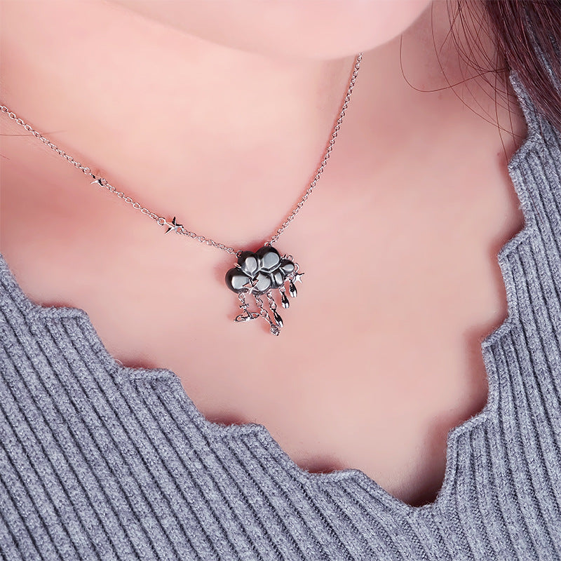 Vivienne Westwood cloud pendant necklace couple personalized punk
