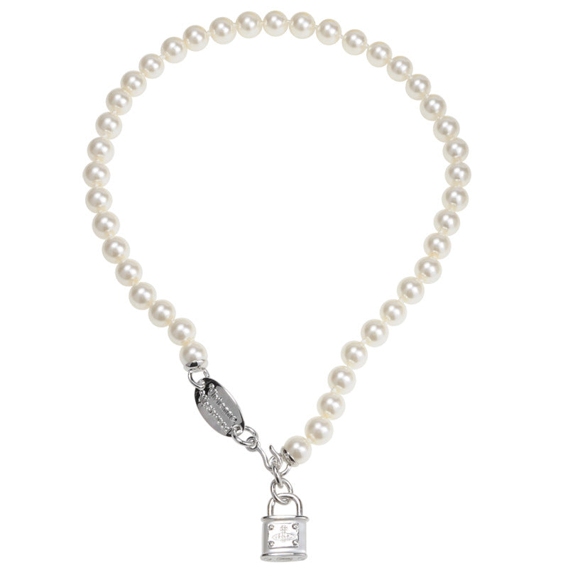 Vivienne Westwood lock Head series pendant necklace for women
