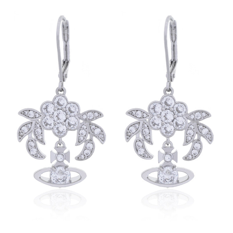 Vivienne Westwood women's fashion Japanese and Korean earrings