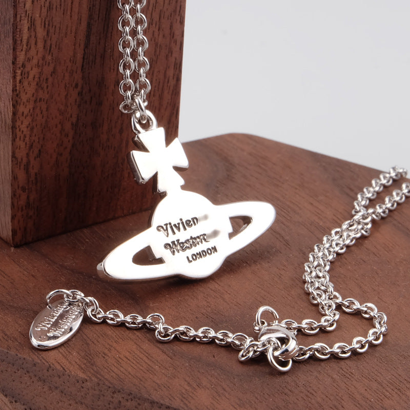 Vivienne Westwood KIKA full diamond pendant necklace luxury premium