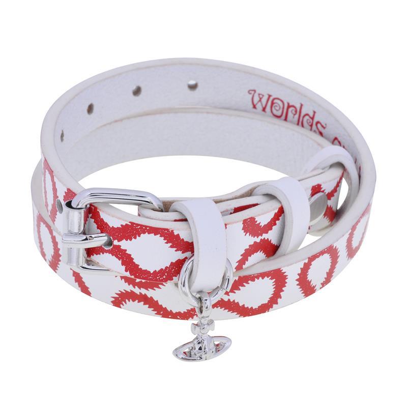 Vivienne Westwood Squiggle pirate pattern leather rope