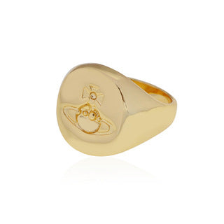 Vivienne Westwood couple's series silver ring niche personality punk