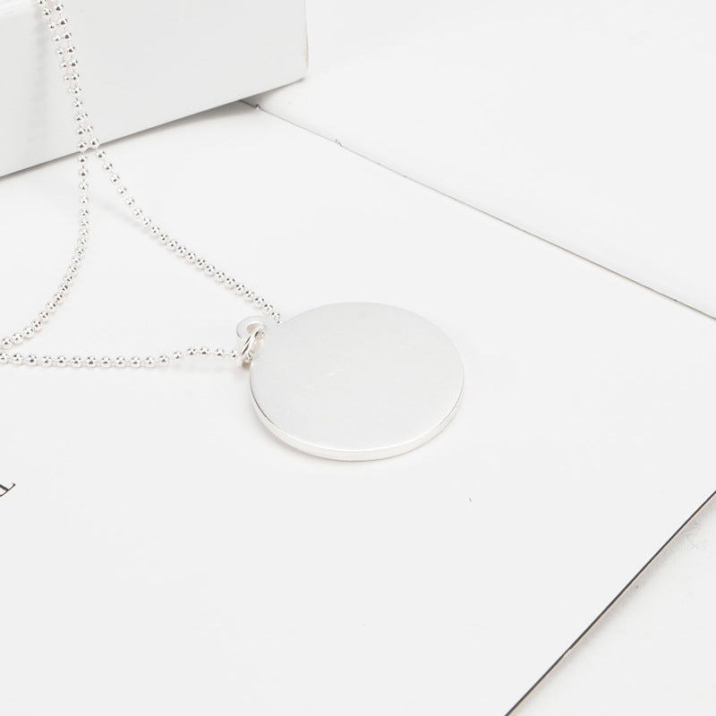 Vivienne Westwood round pendant necklace personality punk all-match