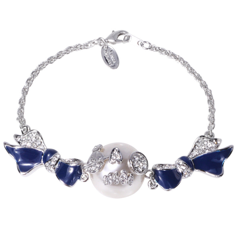 Vivienne Westwood clown bracelet European and American advanced exaggerated and personalized punk
