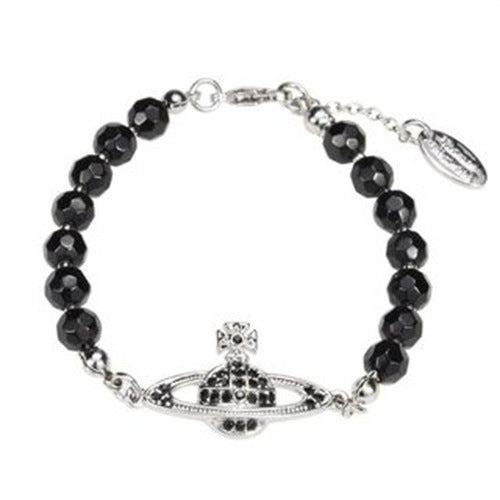 Vivienne Westwood full diamond bracelet women's exquisite high sense simple accessories