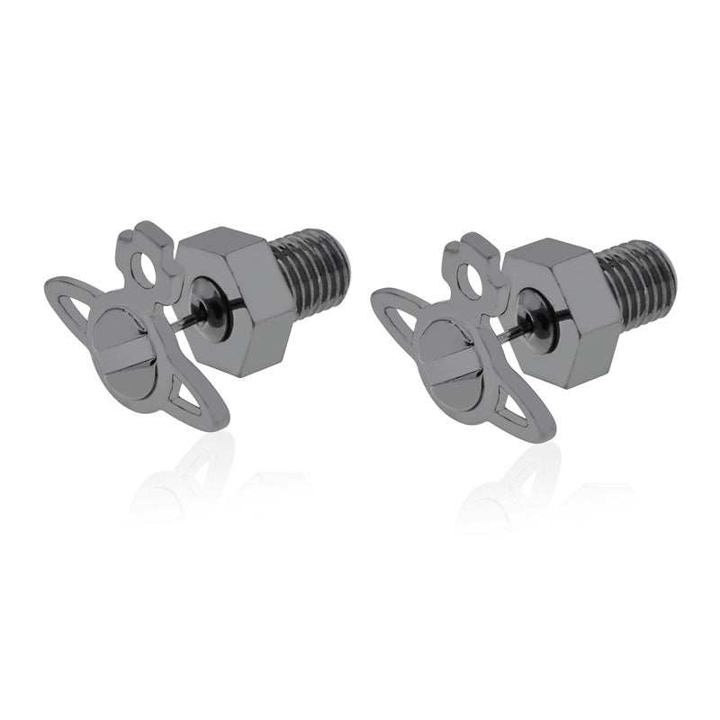 Vivienne Westwood screw series earrings personality all-match