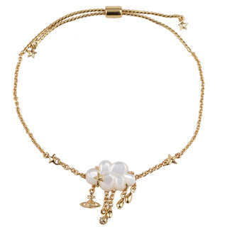 Vivienne Westwood adjustable size dark cloud bracelet unique punk style