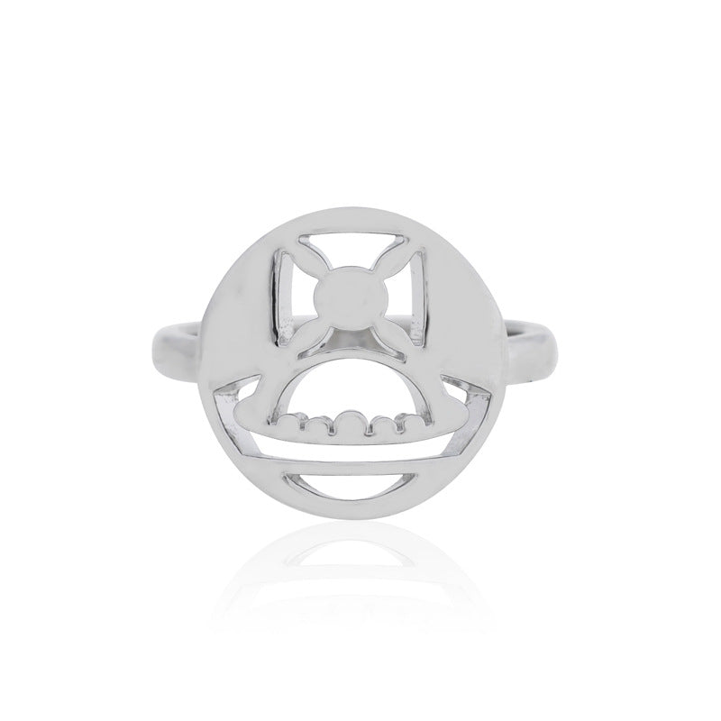 Vivienne Westwood MAN BRUTUS hollow stud earrings punk