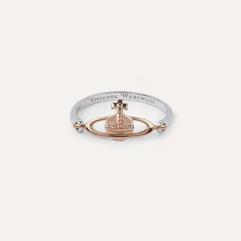 Vivienne Westwood flip ring personality European and American punk