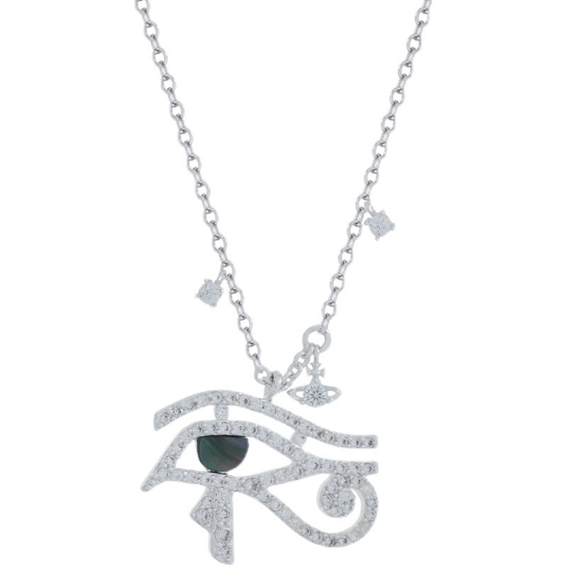 Vivienne Westwood Eye of Horus pendant necklace High sense