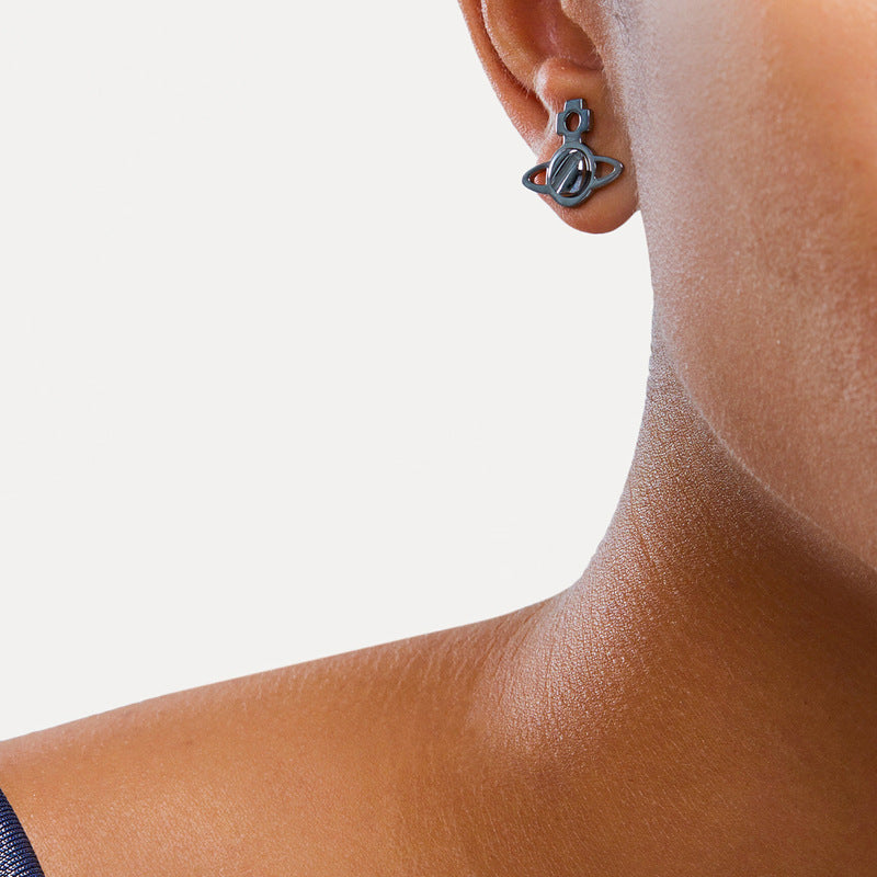 Vivienne Westwood screw series earrings personality all-match