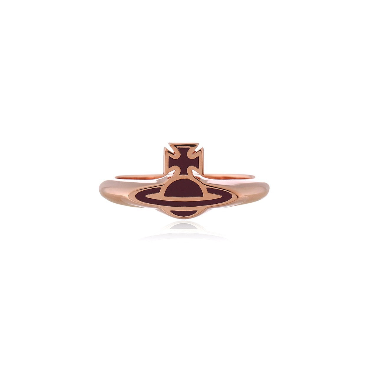 Vivienne Westwood simple paint ring European and American punk versatile fashion