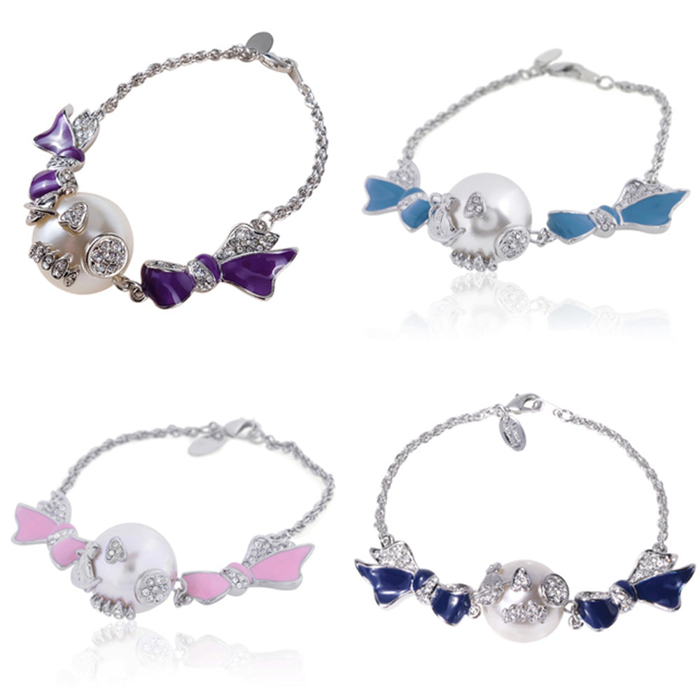 Vivienne Westwood clown bracelet European and American advanced exaggerated and personalized punk
