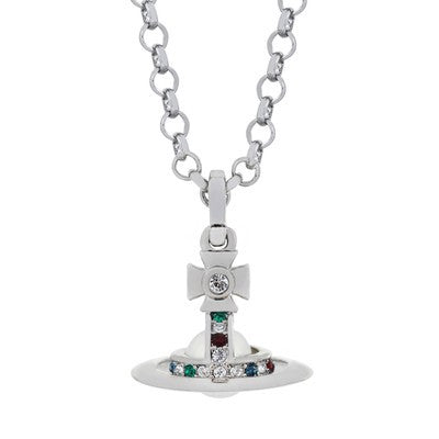 Vivienne Westwood 6mm mini three-dimensional necklace punk accessories