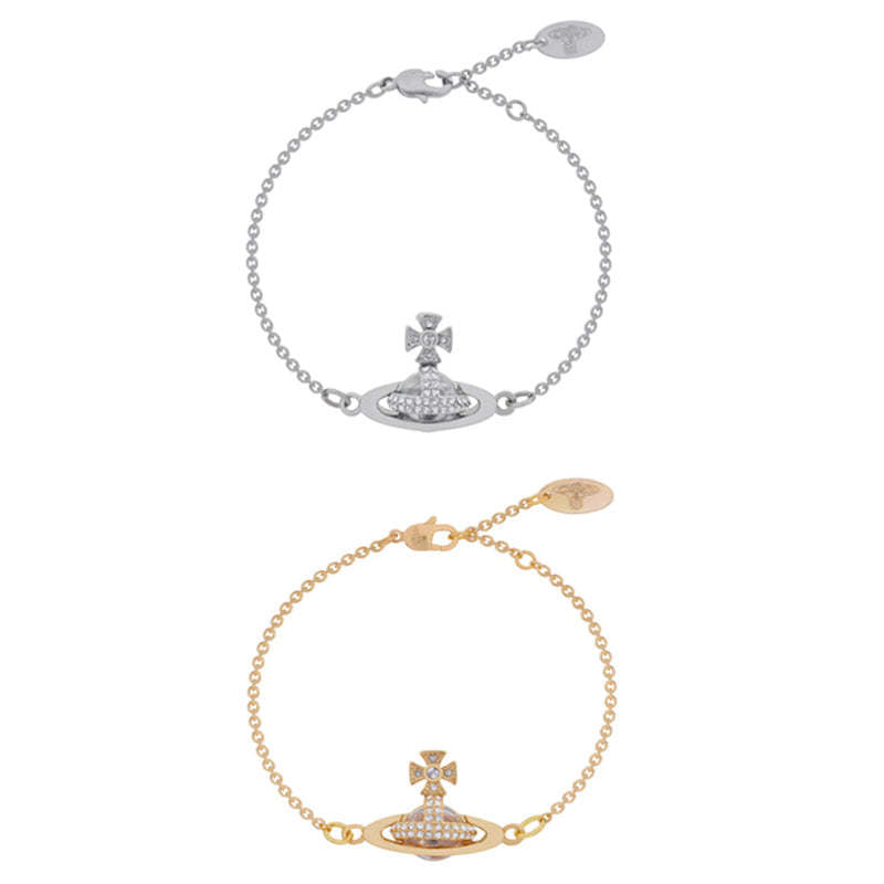 Vivienne Westwood SORADA Soladado gang drill half face bracelet High sense