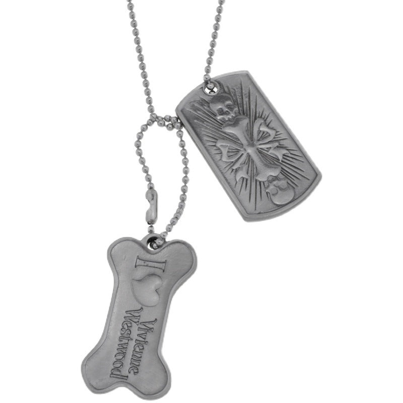 Vivienne Westwood bone mixed brand pendant necklace
