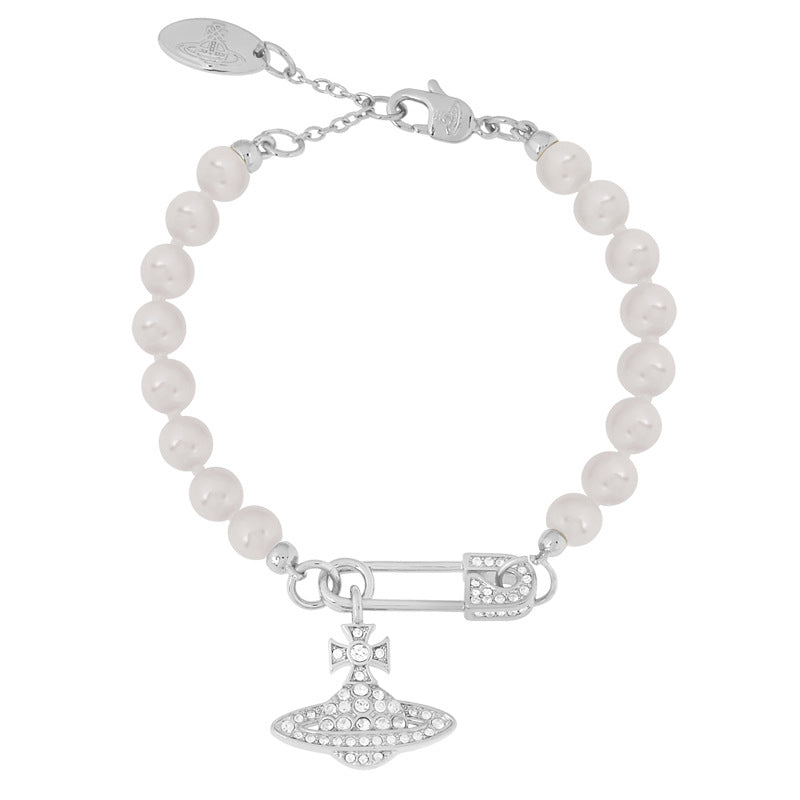 Vivienne Westwood 2020 PIN series bracelet women's exquisite high-grade all-matching
