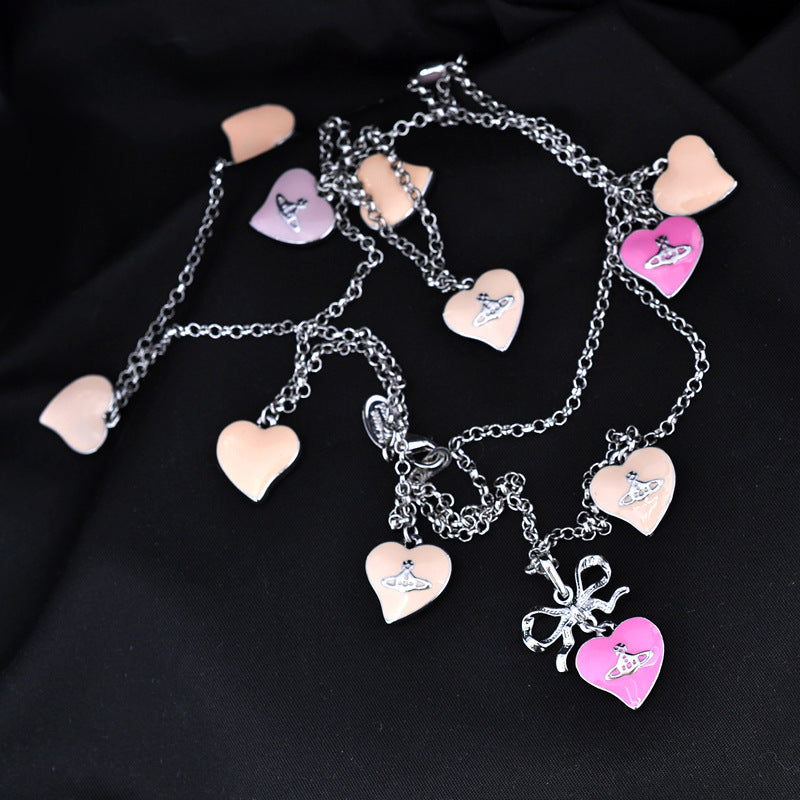 Vivienne Westwood multi-heart pendant necklace