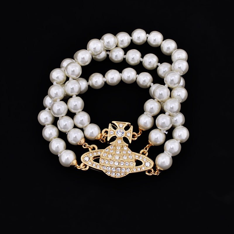 Vivienne Westwood graziella three layer bracelet/necklace