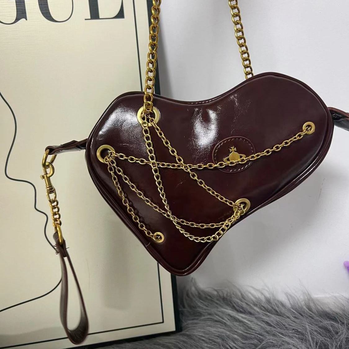 Vivienne Westwood Love Chain Binding Type Crossbody Bag