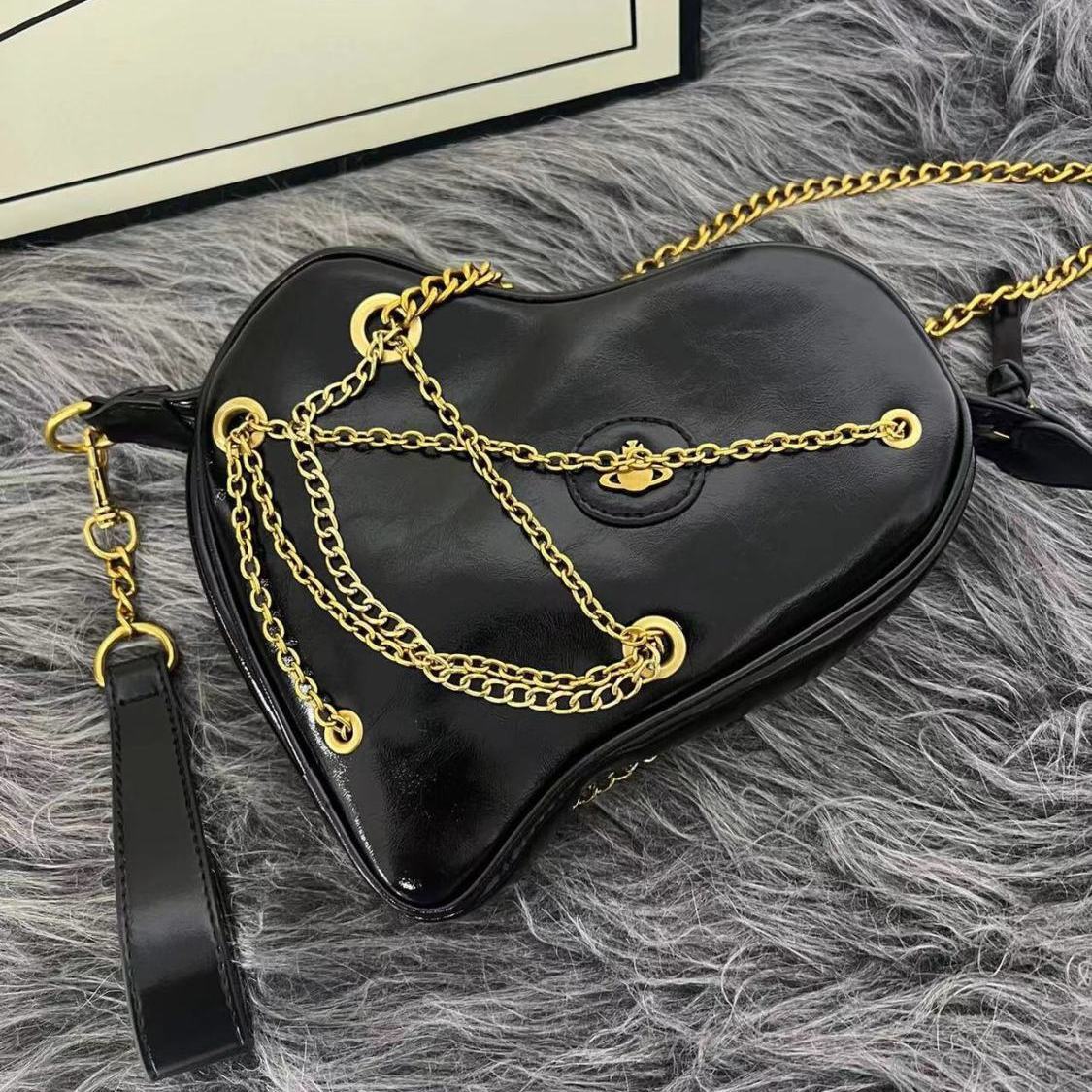 Vivienne Westwood Love Chain Binding Type Crossbody Bag