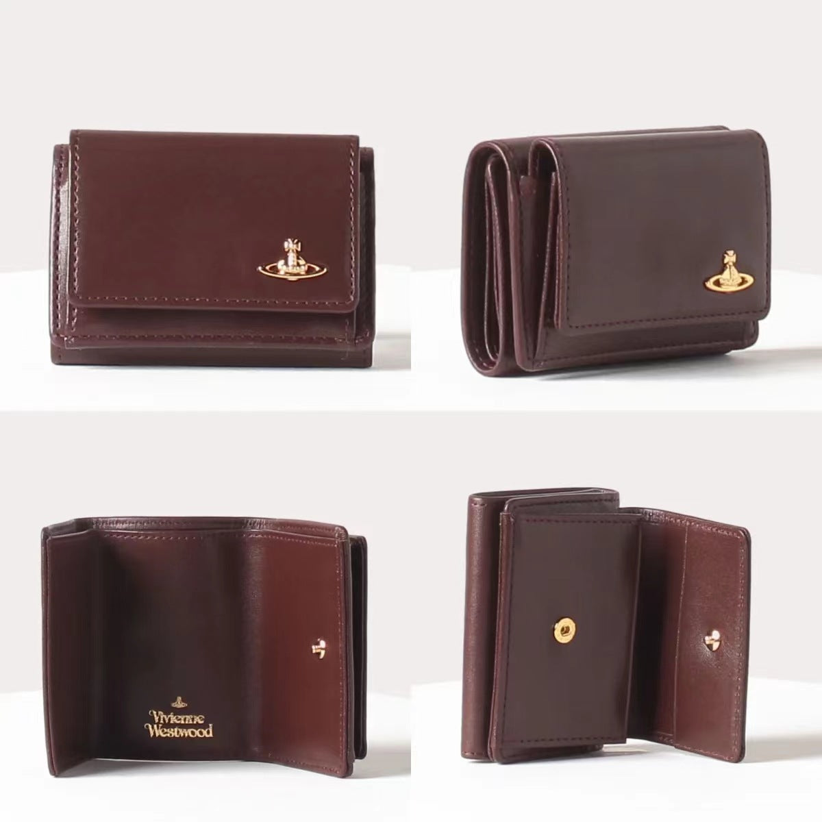 Vivienne Westwood Cowhide Card Holder Coin Purse