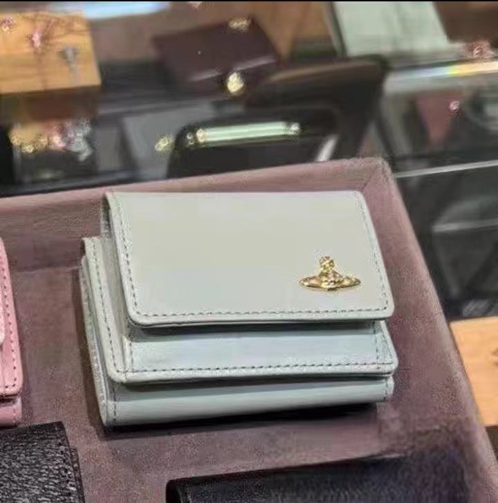 Vivienne Westwood Cowhide Card Holder Coin Purse