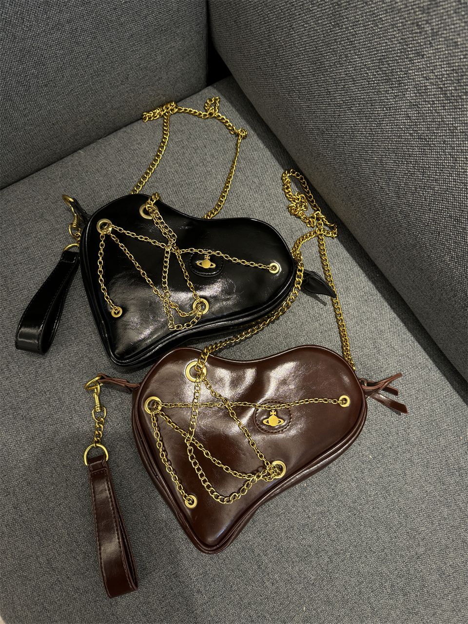 Vivienne Westwood Love Chain Binding Type Crossbody Bag