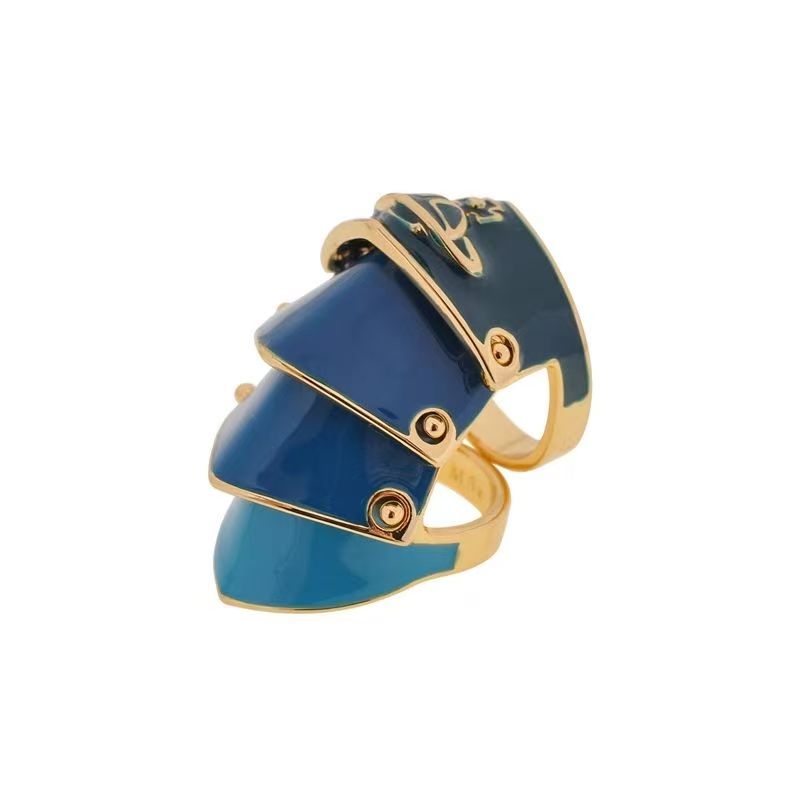 vivienne westwood japan colorful armor  rings