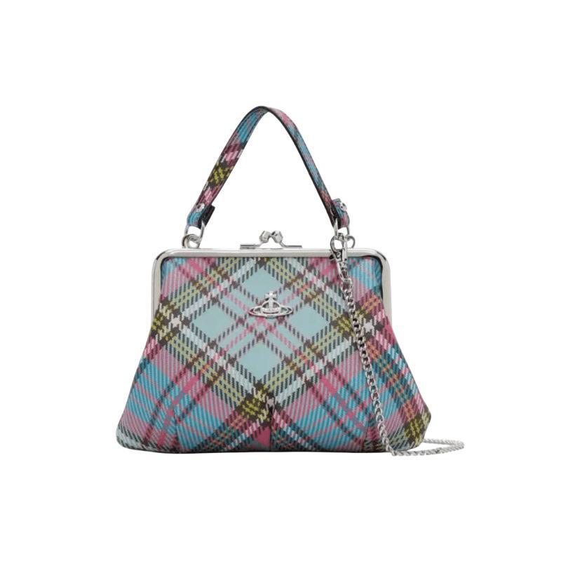 Vivienne Westwood Velvet Crossbody Handbag