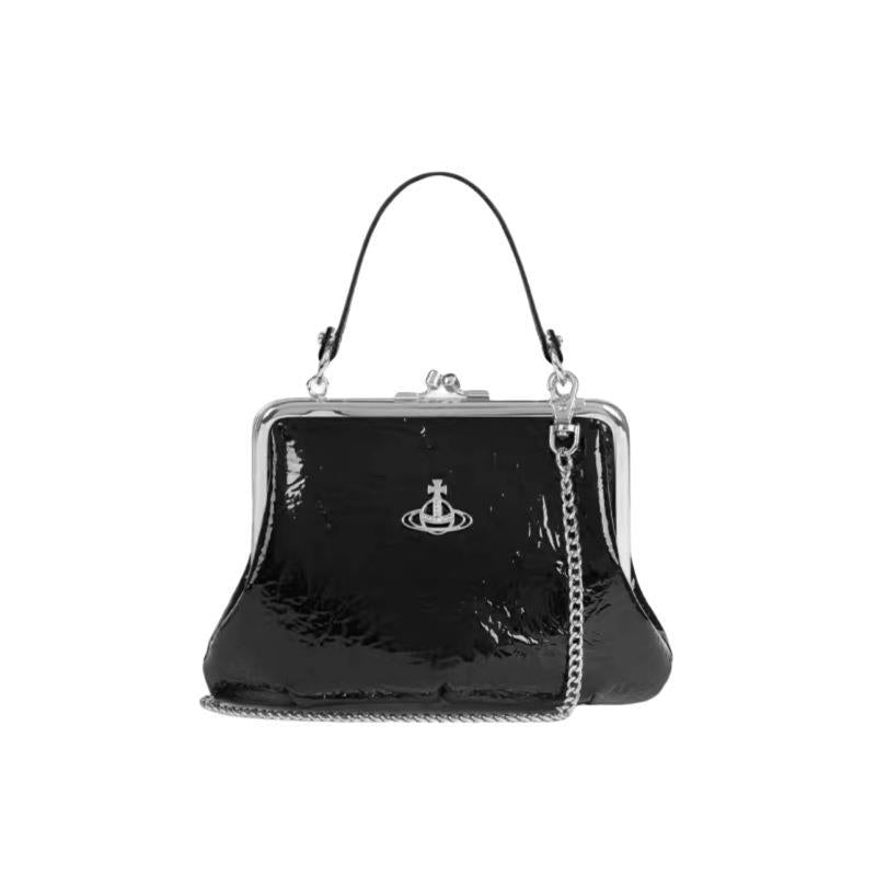Vivienne Westwood Velvet Crossbody Handbag