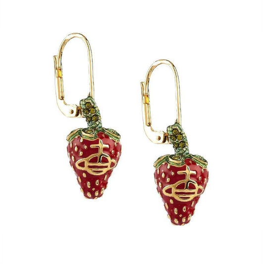 Vivienne Westwood   LEONELA  Strawberry earring
