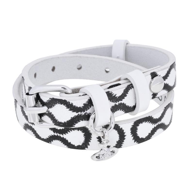 Vivienne Westwood Squiggle pirate pattern leather rope